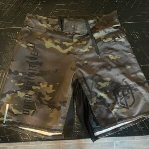 Born Primitive Men's Camo American Defender Shorts
